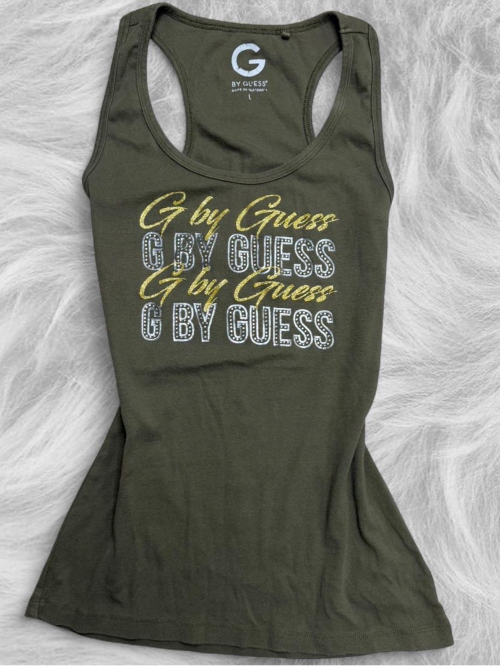 Y2K guess tank top 🐾